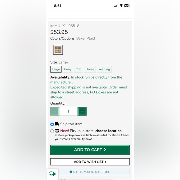 5/A Baker Breakaway Halter with Leather Crown. Size Large - Picture 13 of 13